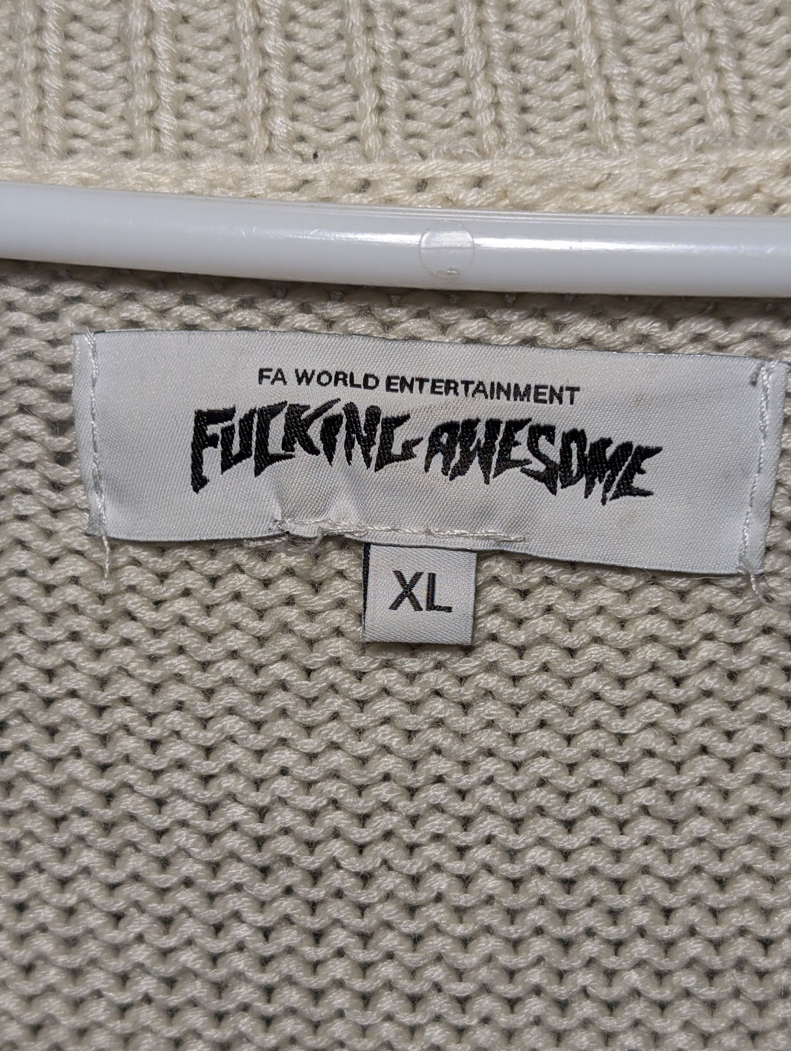 Fucking Awesome Fucking Awesome Flower Cardigan Size US XL / EU 56 / 4 - 3 Thumbnail