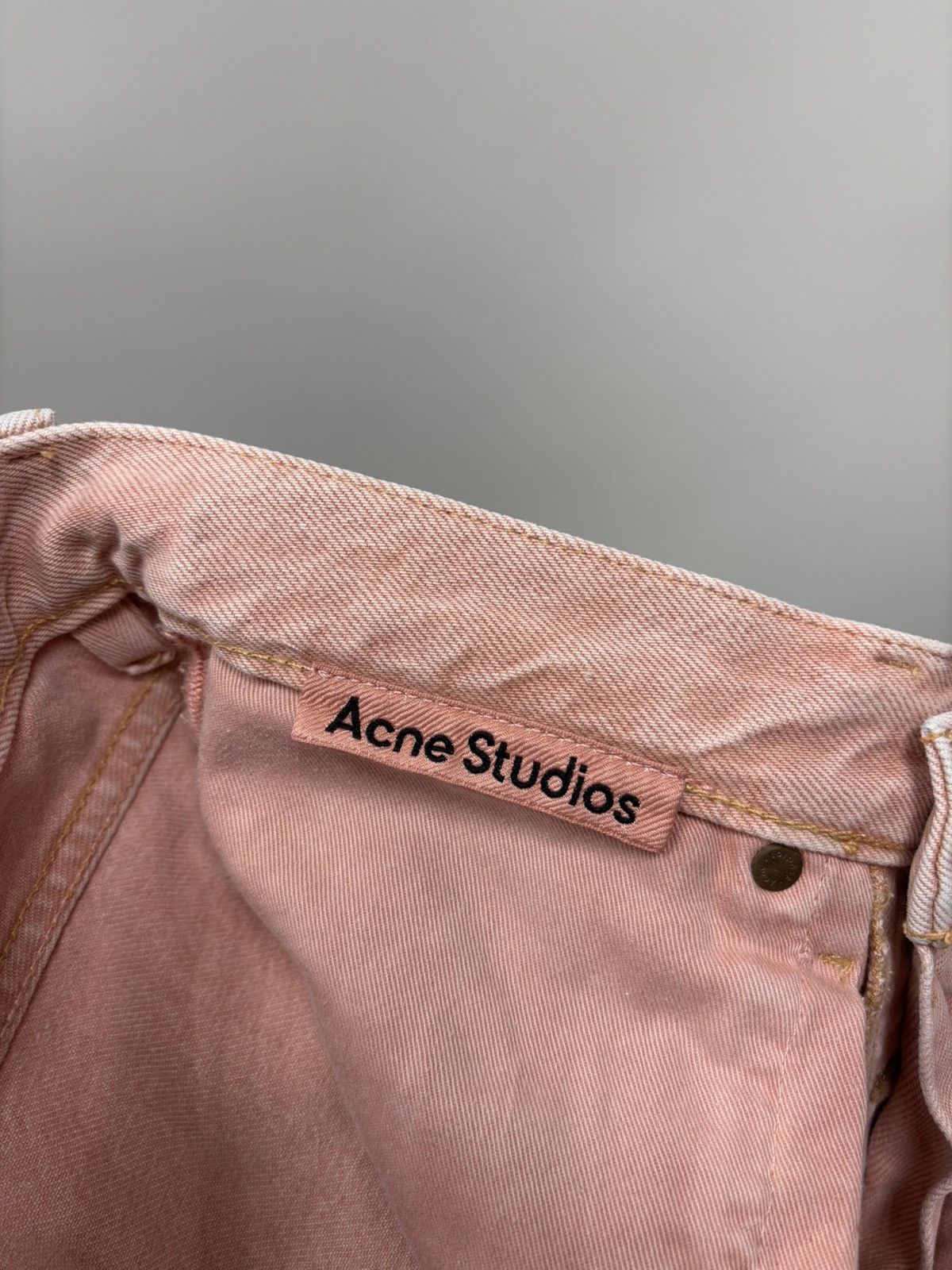 Acne Studios Womens jeans Acne Studios Size XS/S Color Pink Size 25" / US 0 / IT 36 - 8 Thumbnail