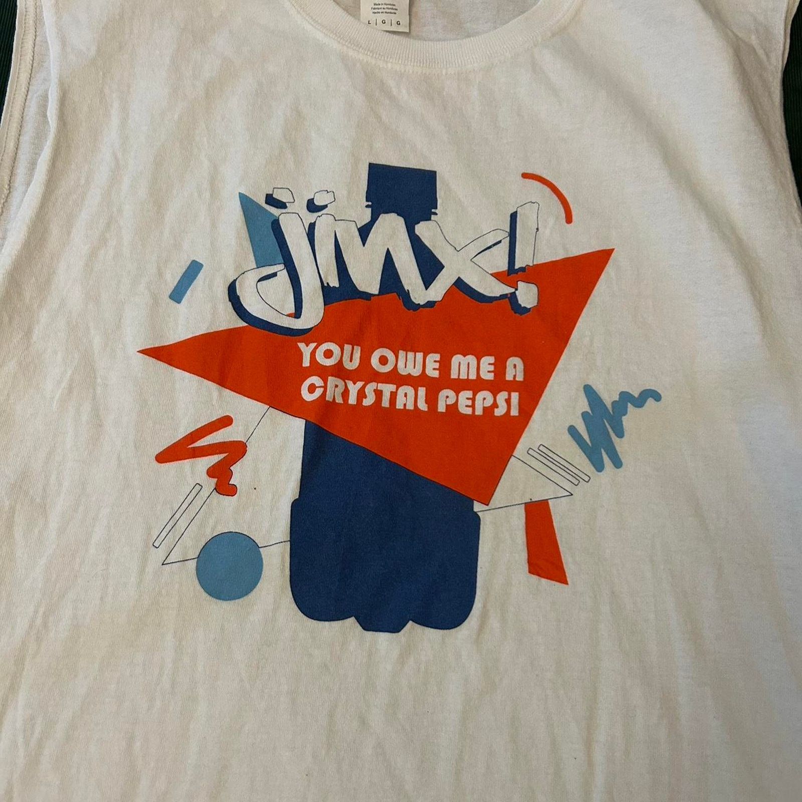 Gildan Rare y2k pepsi tank top Size US L / EU 52-54 / 3 - 2 Thumbnail