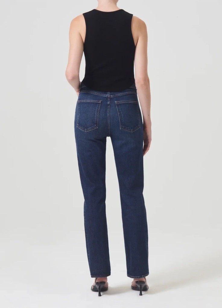 Agolde Agolde High Rise Stovepipe Jeans Discord NWT Size 24" / US 00 / IT 34 - 7 Thumbnail