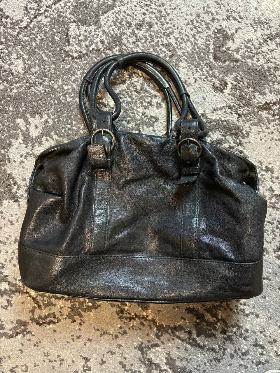 Allsaints × Vintage Vintage Y2K Allsaints Leather Archival Opium Shoulder Bag Size ONE SIZE - 11 Thumbnail