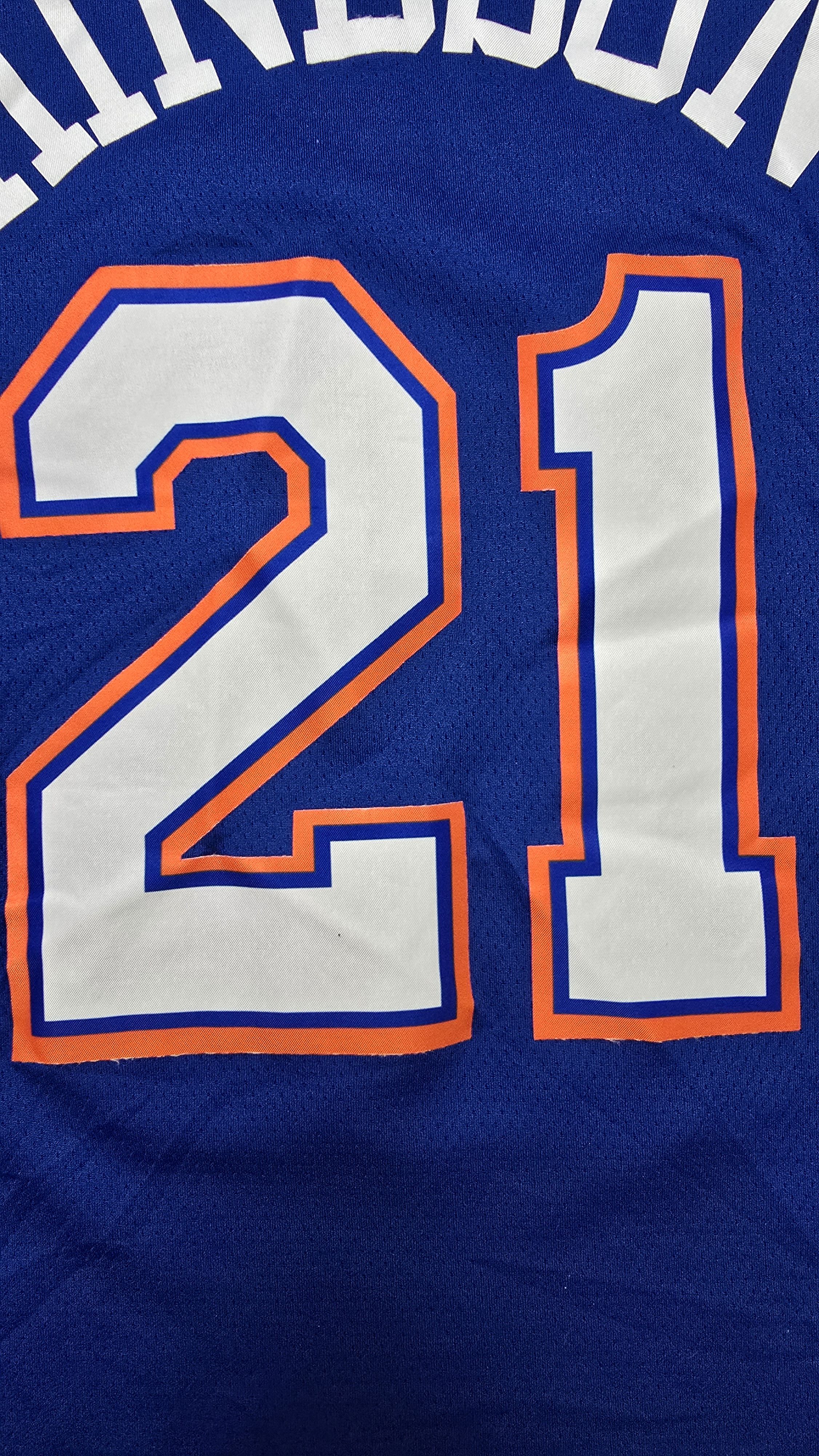 Jordan Brand New York Knicks Hindson Statement Edition Jersey Size US XL / EU 56 / 4 - 6 Thumbnail