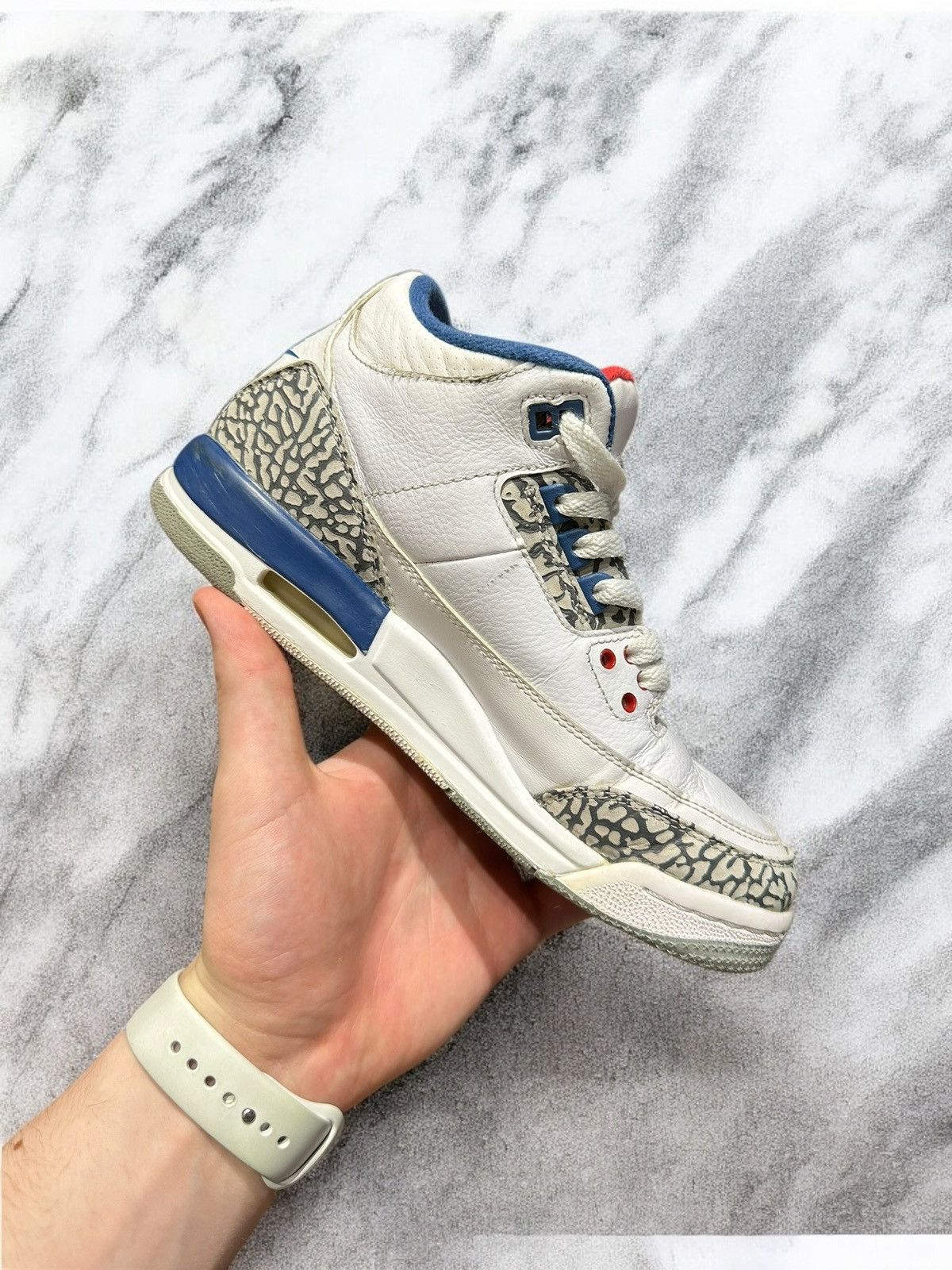 Jordan Brand × Nike Nike air Jordan 3 true blue Size US 4.5 / IT 34.5 - 12 Thumbnail