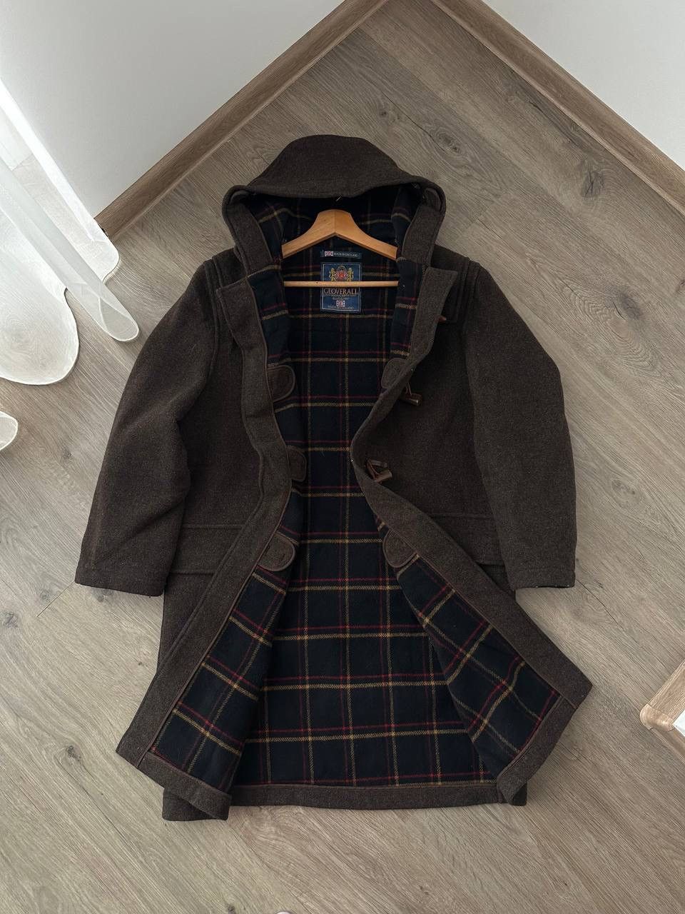 Gloverall × Japanese Brand × Vintage Vintage Gloverall England Wool Coats Brown Jacket Size US M / EU 48-50 / 2 - 9 Thumbnail