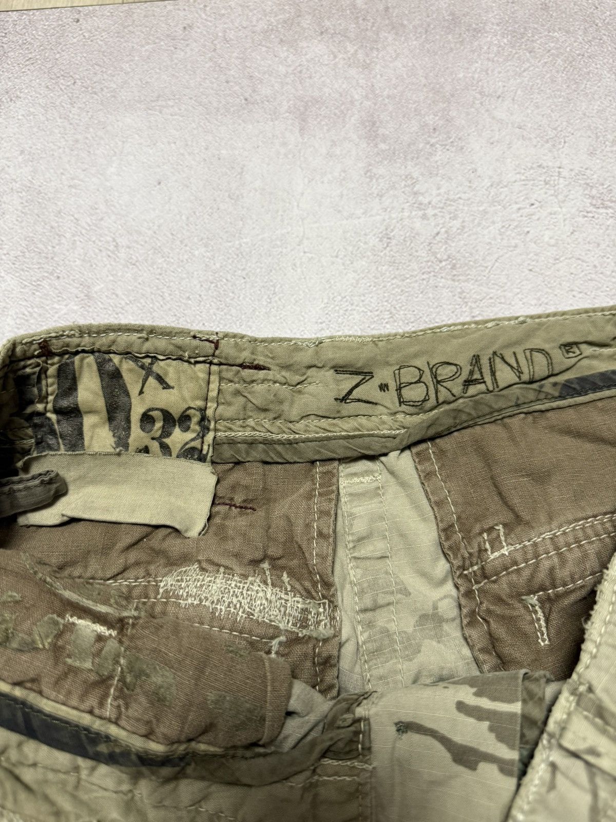 Japanese Brand × Z Brand Vintage Z Brand Cargo Pants Baggy Japanese Y2K Size US 30 / EU 46 - 10 Thumbnail