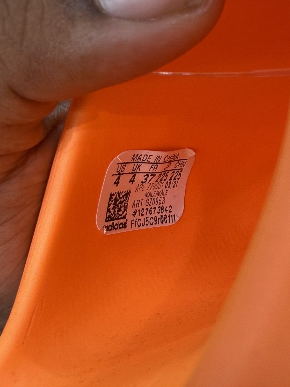 Adidas Adidas Yeezy Slide Enflame Orange Size 4 (2021) Size US 5 / EU 37 - 10 Thumbnail