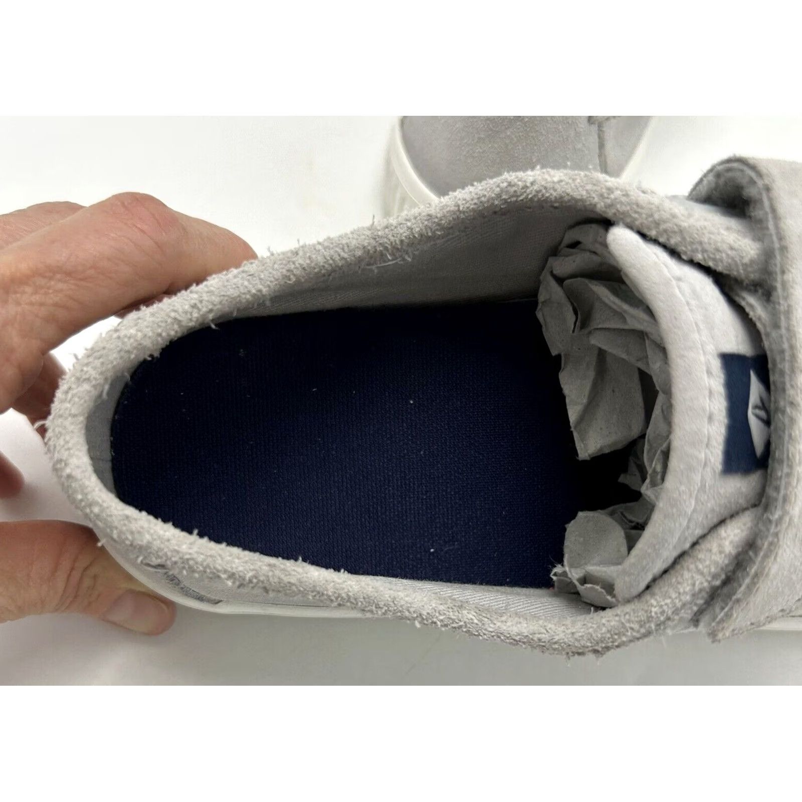 Sperry SPERRY Top Sider Low Womens Shoes Gray Suede Leather Sneakers Size M / US 6-8 / IT 42-44 - 6 Thumbnail