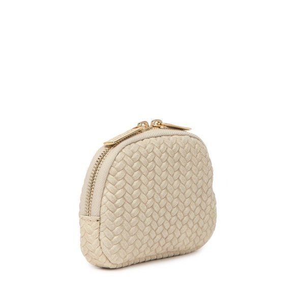 Other Persaman New York Marianna Woven Beige Leather Mini Clutch Size ONE SIZE - 3 Thumbnail