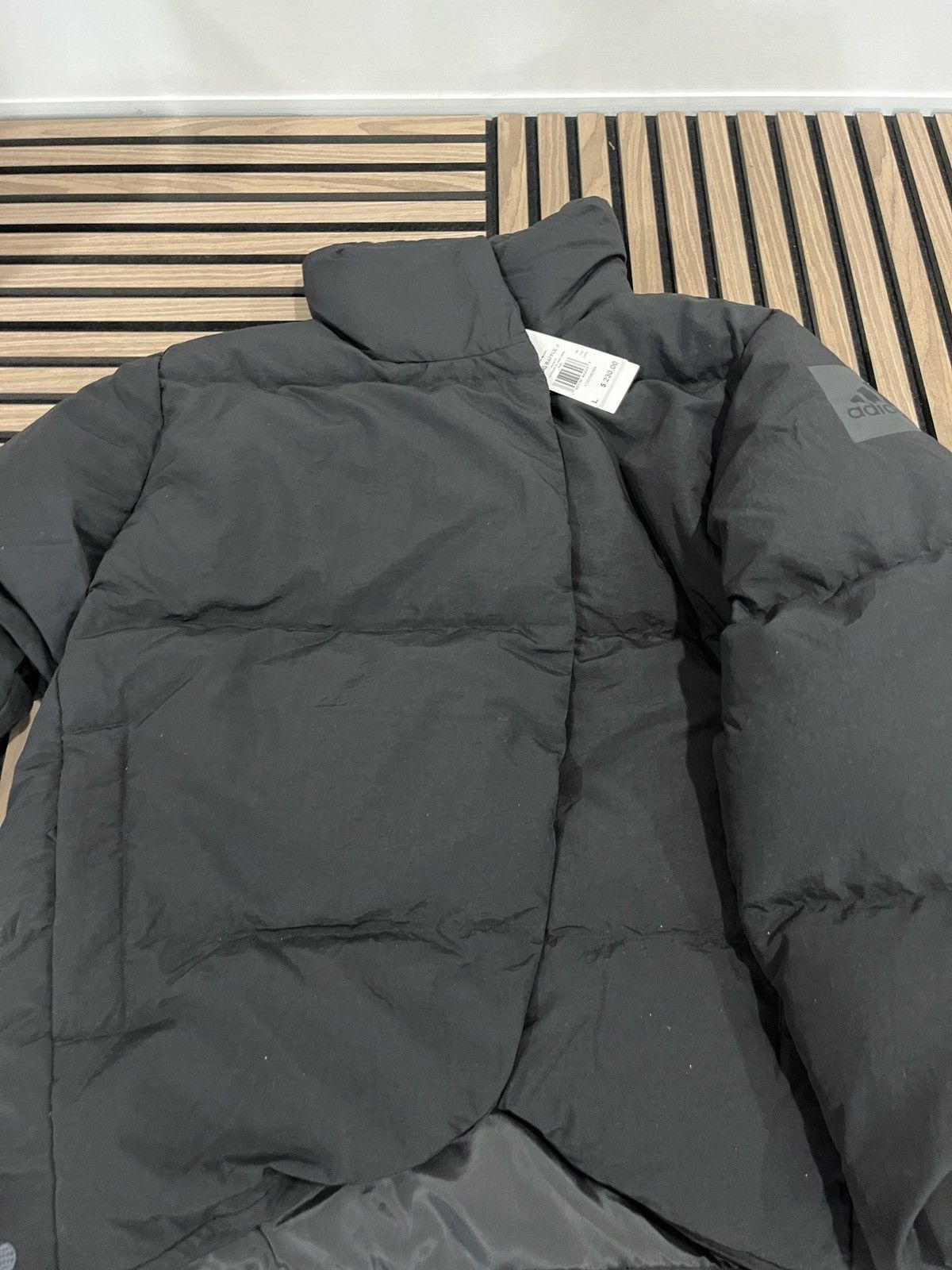 Adidas Adidas Originals Big Baffle Down Puffer Jacket Women’s Sze L Size L / US 10 / IT 46 - 2 Thumbnail