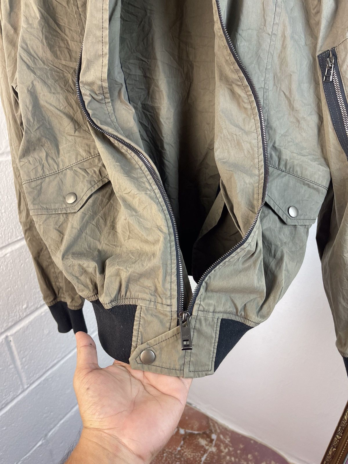 5351 POUR LES HOMMES 5351 Pour Les Hommes Bomber army Jacket Size US M / EU 48-50 / 2 - 9 Thumbnail