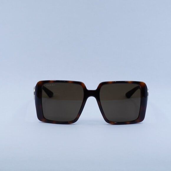 Gucci 🕶️ New Gucci GG1692S 002 Sunglasses - Havana Frame Size ONE SIZE - 2 Thumbnail