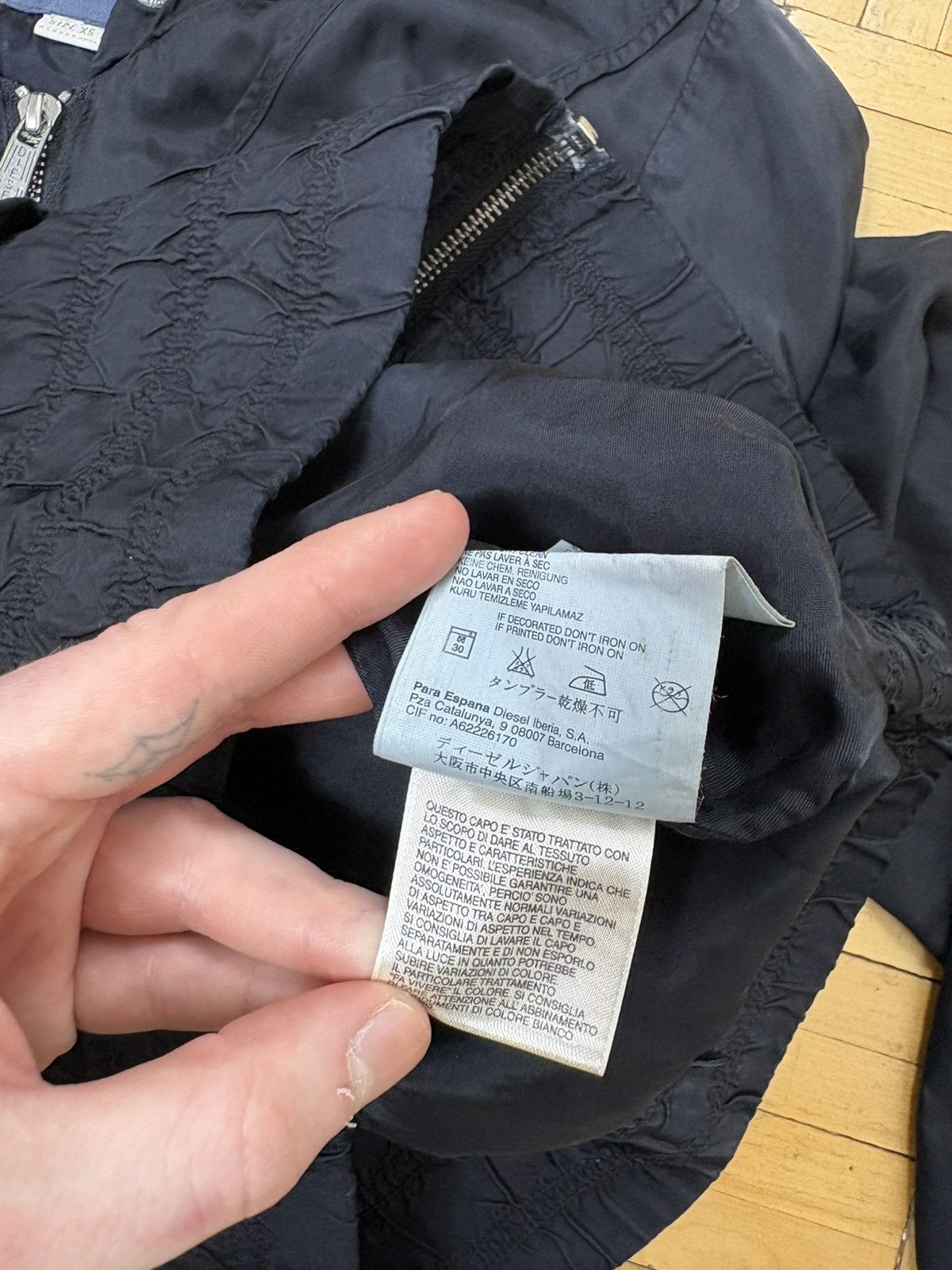 Diesel Diesel viscose Zip Cargo avant garde opium vintage y2k Size US XS / EU 42 / 0 - 4 Thumbnail