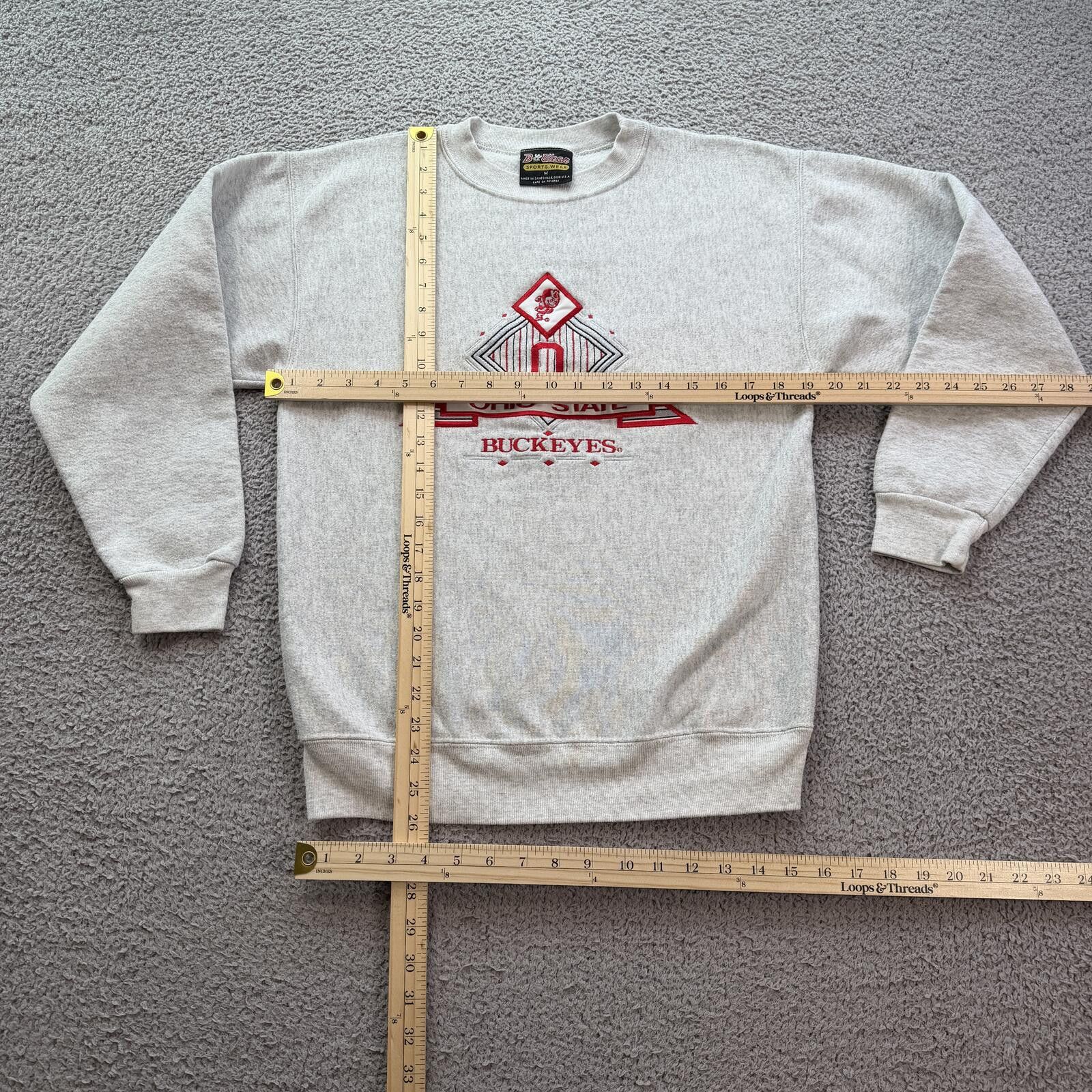Other Vintage 90s Ohio State Buckeyes Embroidered Crew Sweatshirt Size US M / EU 48-50 / 2 - 3 Thumbnail