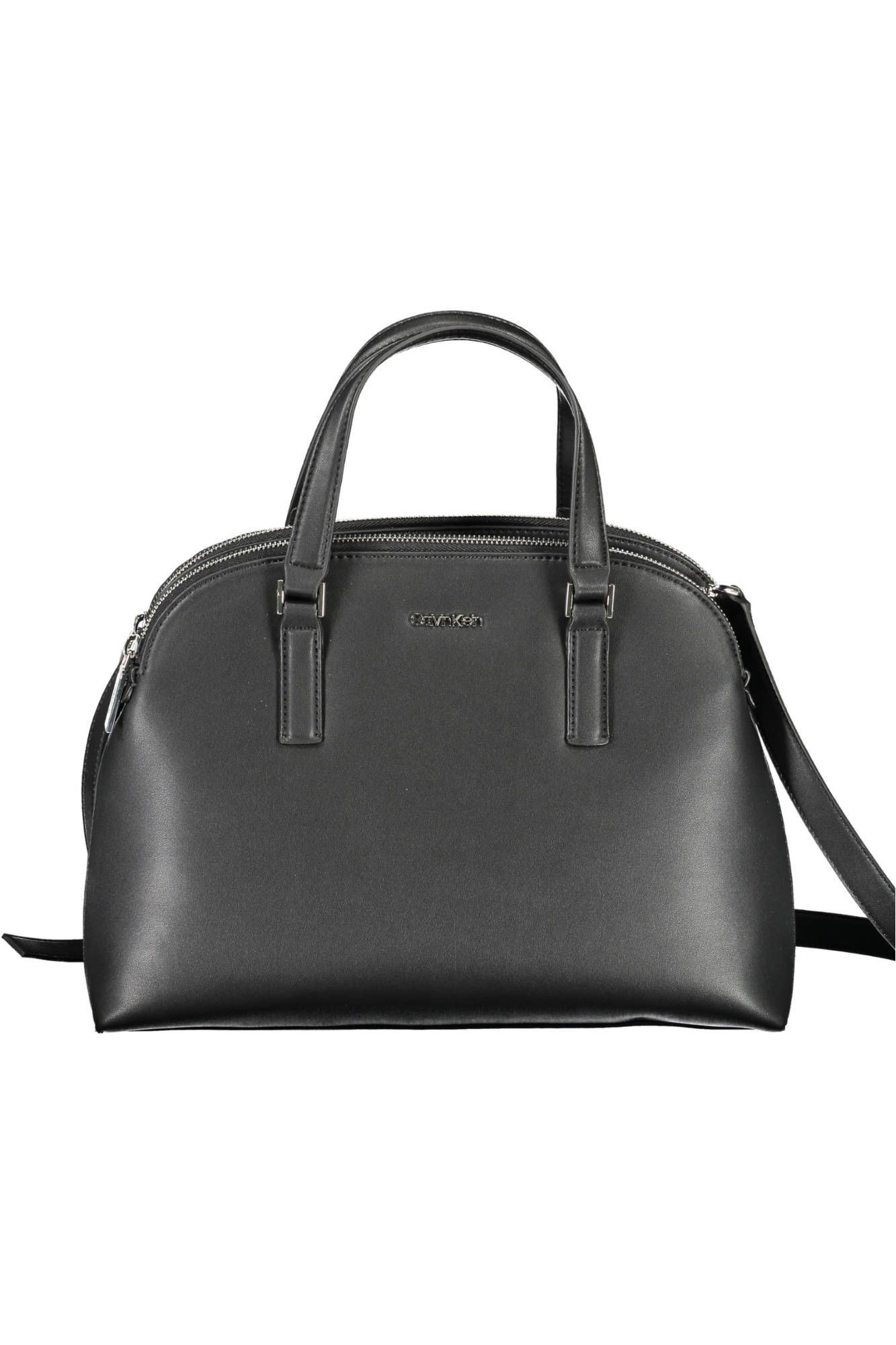 Calvin Klein Black Polyester Women Women's Handbag Size ONE SIZE - 1 Thumbnail