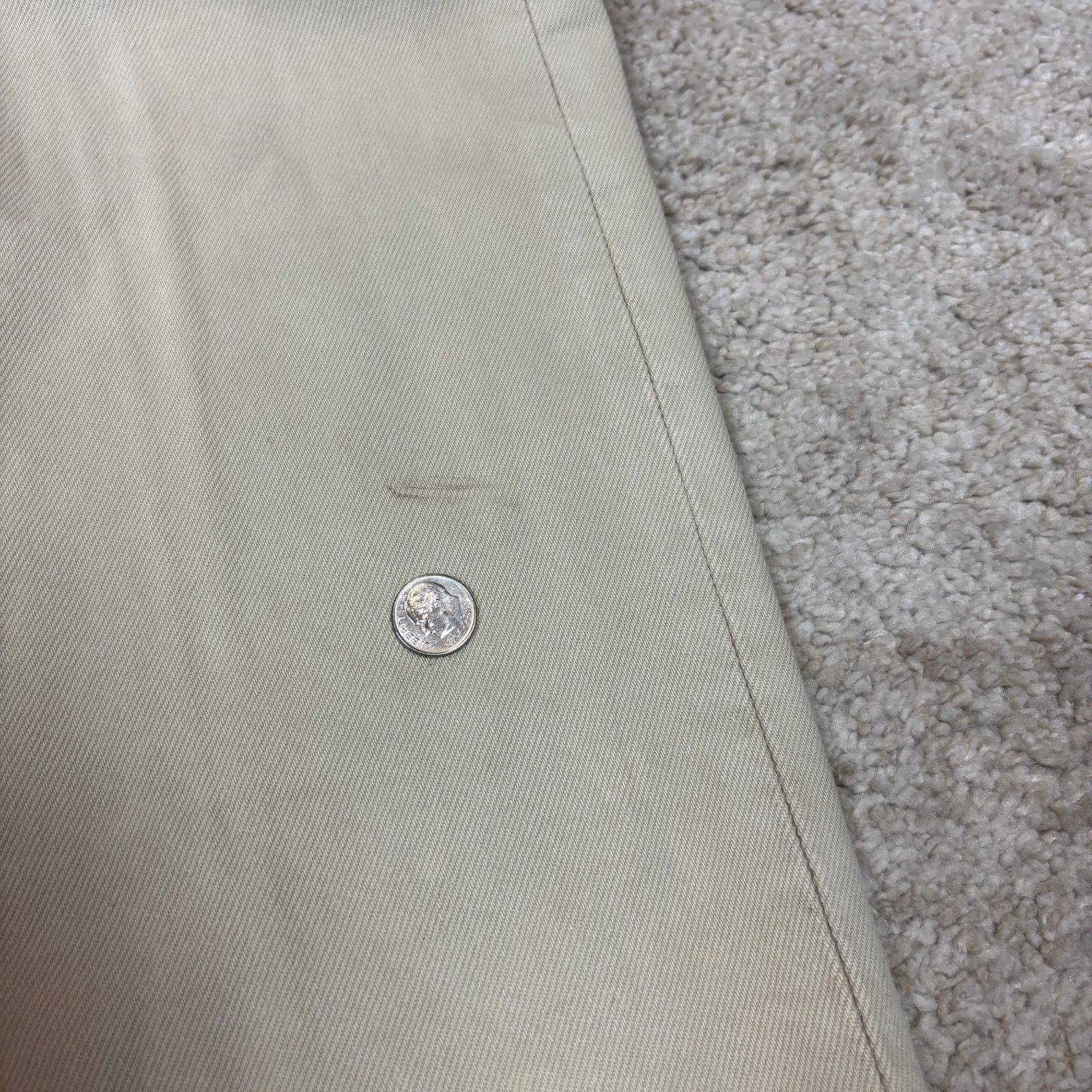 Levi's × Vintage Vintage 90s Levi's 501 Straight Leg Beige Denim Jeans 36x30 Size US 36 / EU 52 - 11 Thumbnail