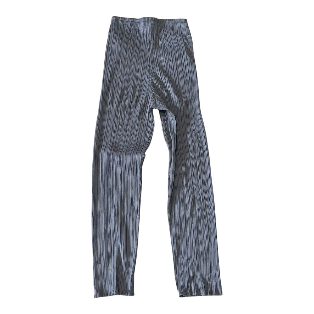 Pleats Please Issey Miyake TAX FREE 🇺🇸 Issey miyake pleats please straight trousers Size 22" - 5 Thumbnail