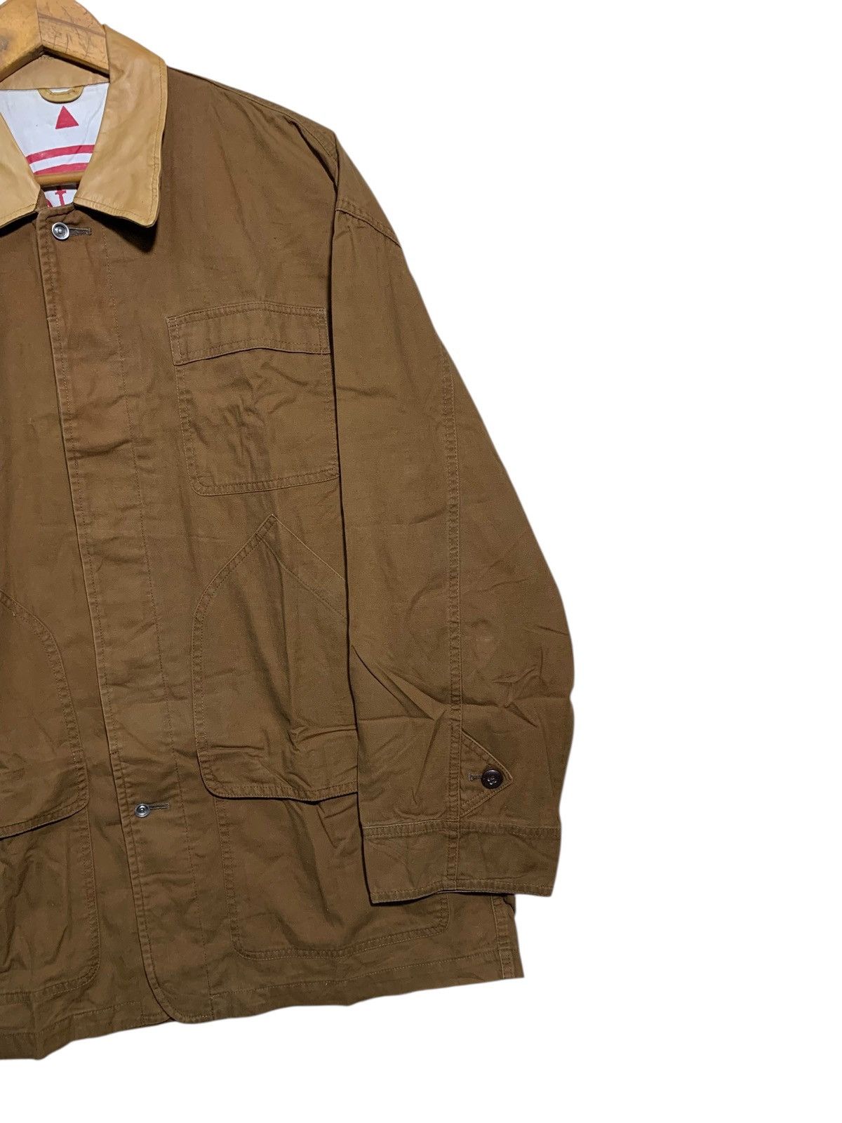 Japanese Brand 🔥N.A.B CHORE HUNTING JACKETS BROWN JAPAN Size US L / EU 52-54 / 3 - 3 Thumbnail