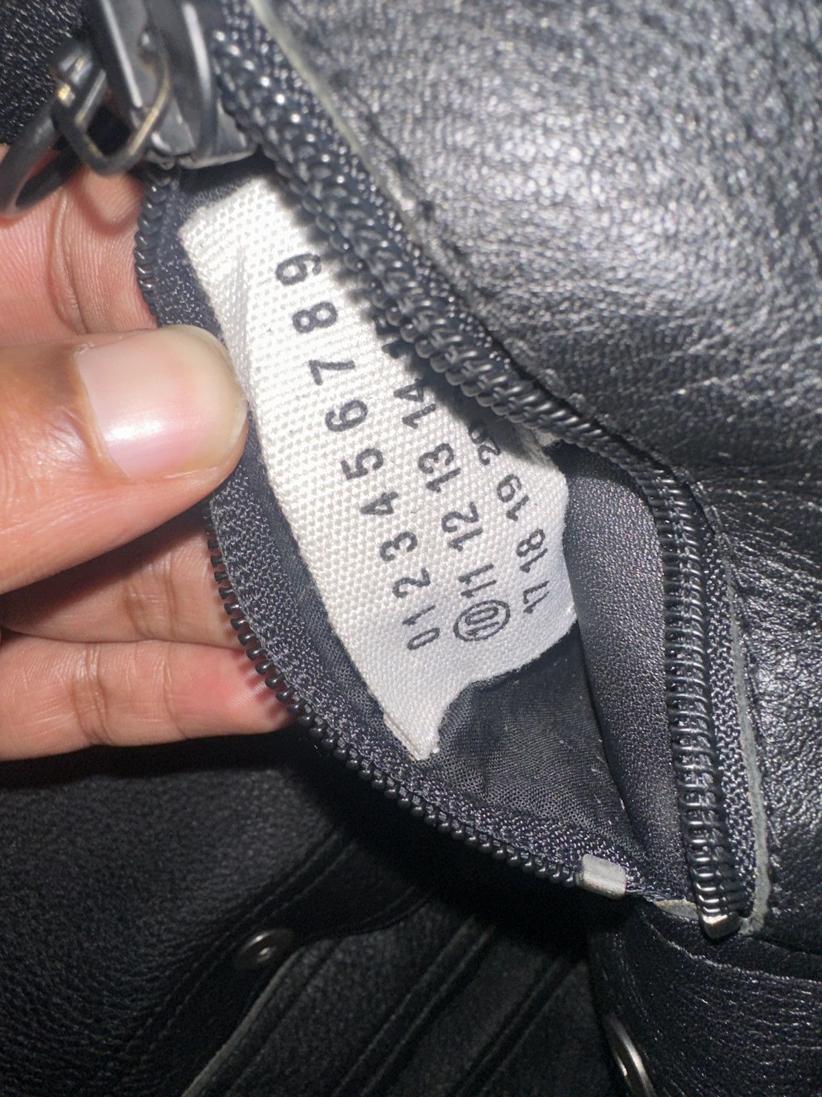 Maison Margiela Maison Margiela Leather Jacket Size US L / EU 52-54 / 3 - 4 Thumbnail