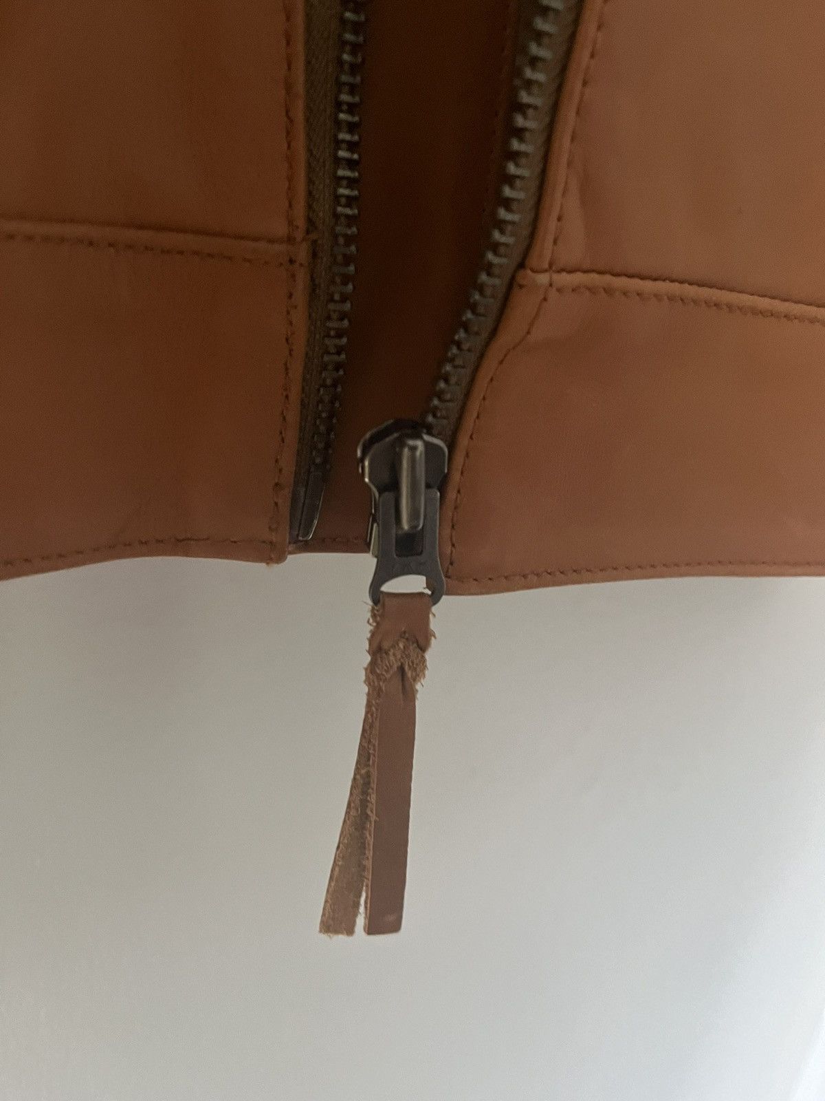 Nudie Jeans Nudie Jeans Butterscotch Leather Jacket Size US L / EU 52-54 / 3 - 9 Thumbnail