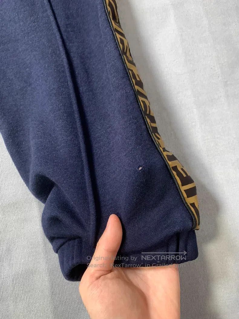 Fendi Fendi Side-striped wool blend casual pants Size US 36 / EU 52 - 8 Thumbnail