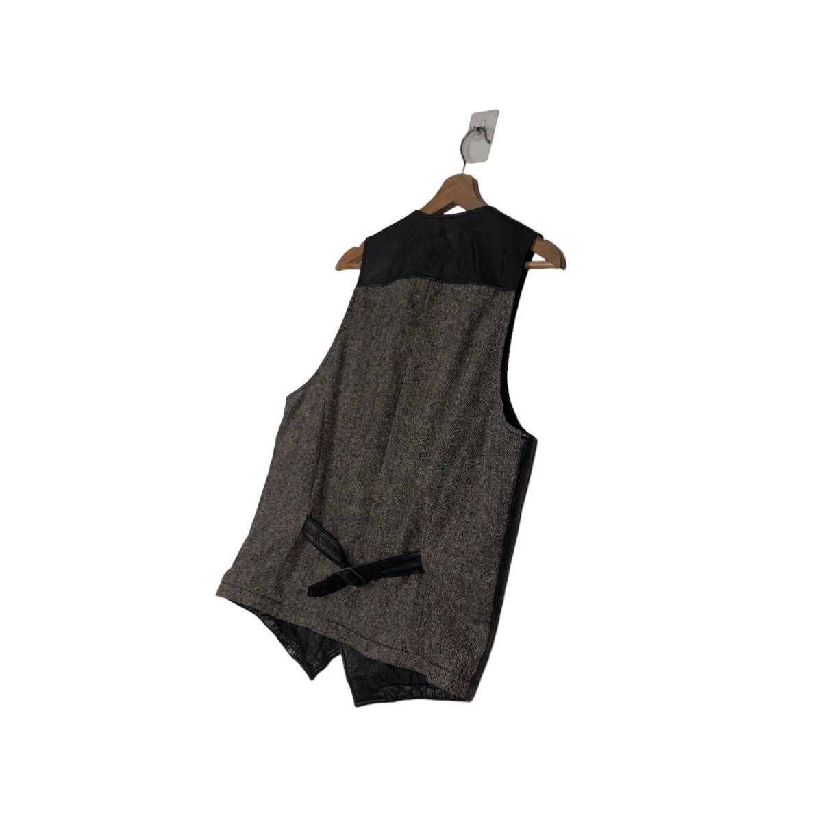Japanese Brand 📌VINTAGE LEATHER TANK TOP VEST BIKER BONSKIP JAPAN Size US M / EU 48-50 / 2 - 11 Thumbnail