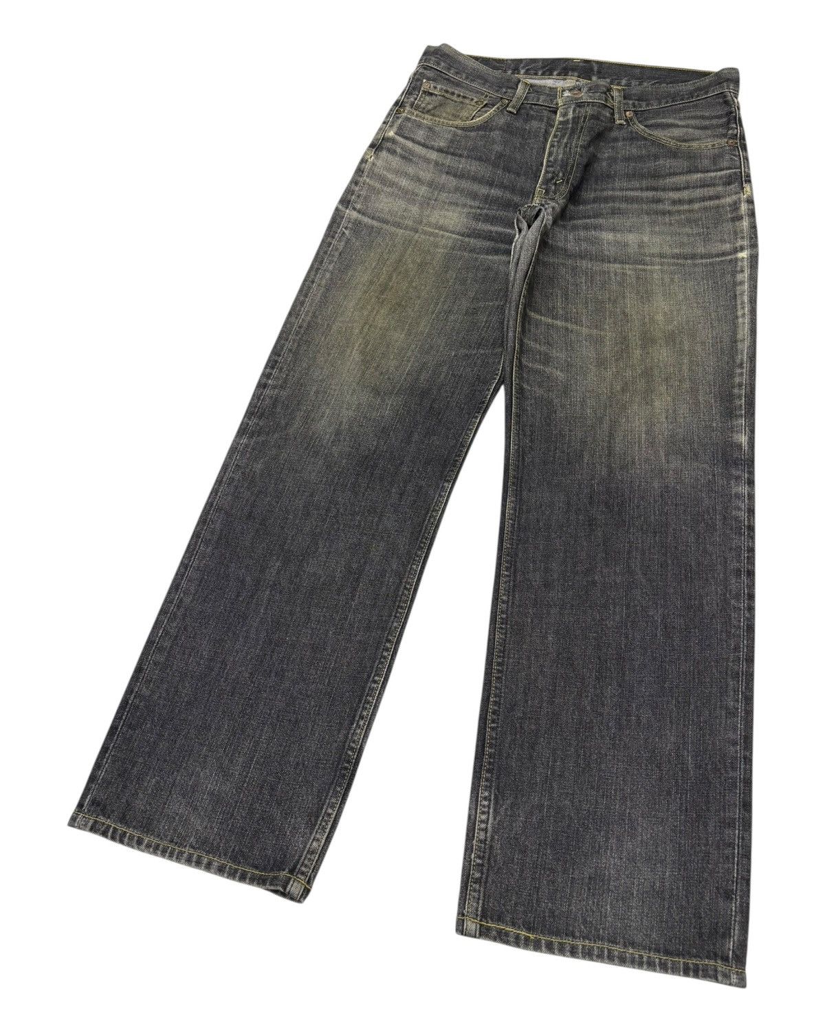 Levi's Vintage Clothing Vintage Levis 502 Rusty Black Baggy Jeans Distressed Denim Size US 34 / EU 50 - 5 Thumbnail