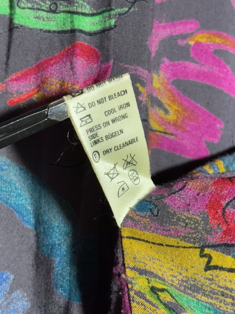 Escada Escada By Margaretha Ley 2-Breasted Abstract AOP Velour Coat Size M / US 6-8 / IT 42-44 - 19 Thumbnail