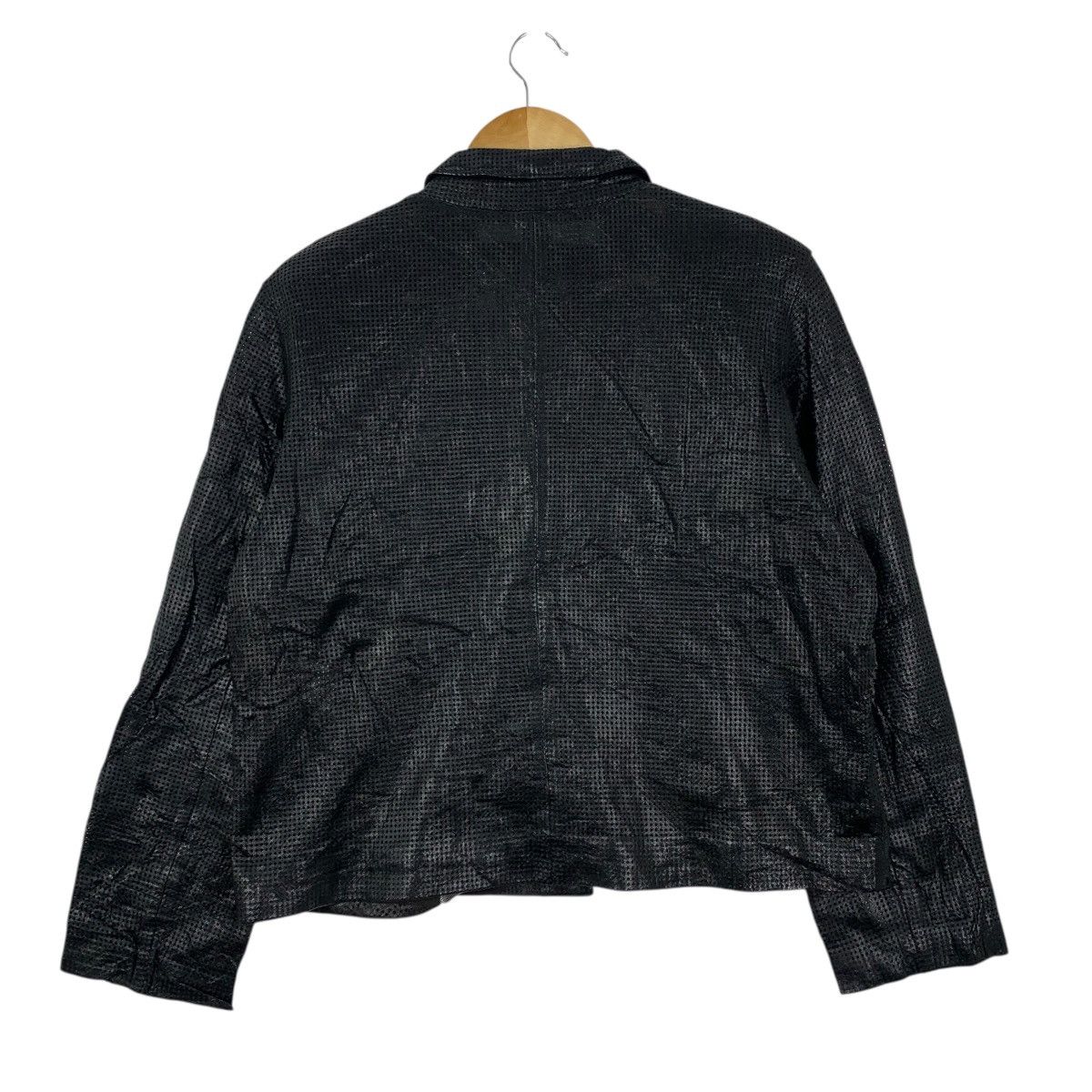 Vintage Vintage FABIO MANTEGAZZA Flower Floral Leather Coat Jacket Size US M / EU 48-50 / 2 - 3 Thumbnail
