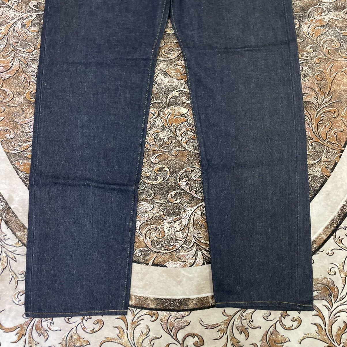 The Real McCoy's 🔥🇯🇵NOS Unworm Joe Mc Coy Stoned Washed Selvedge Denim Jeans Size US 32 / EU 48 - 3 Thumbnail
