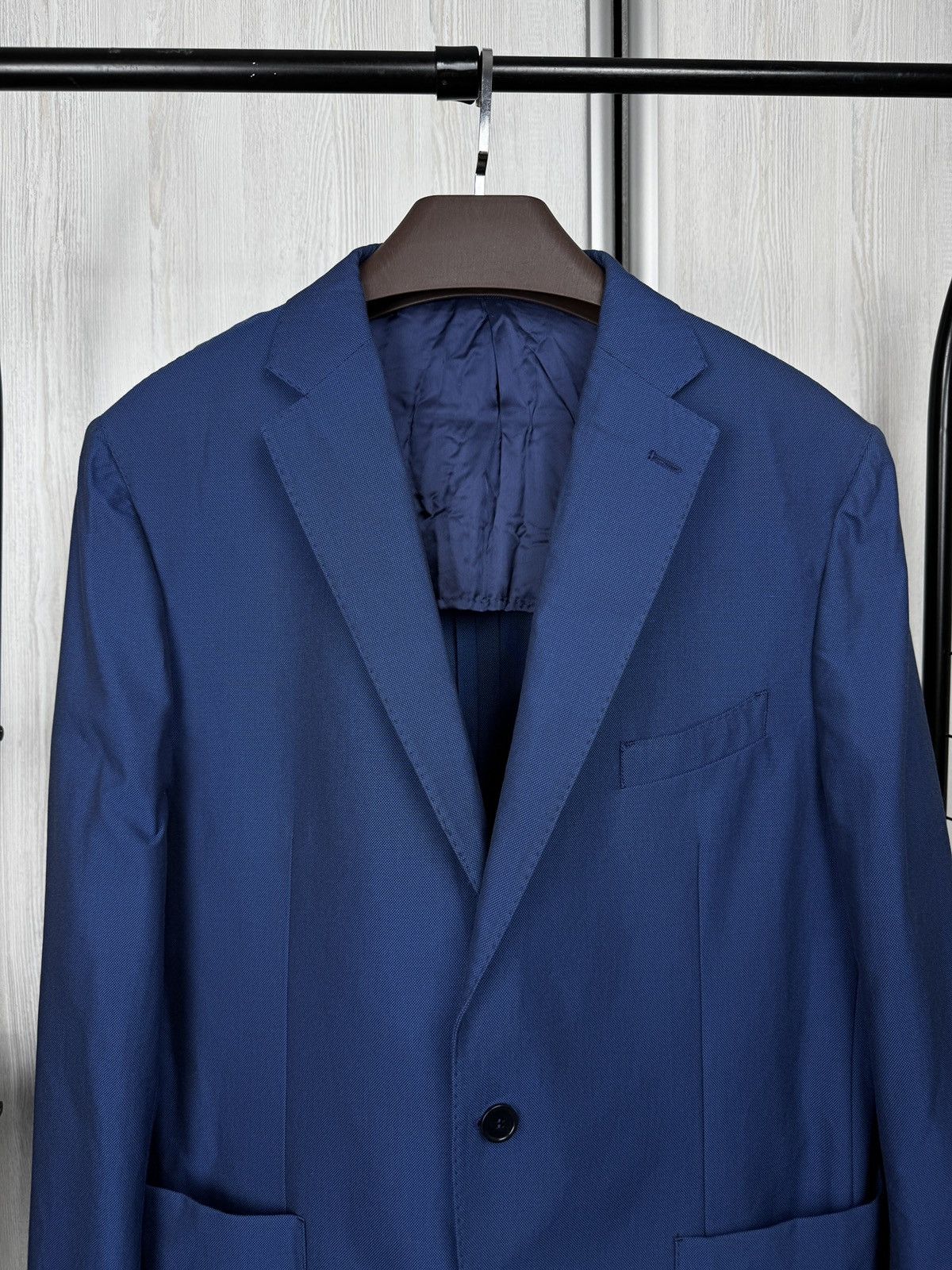Other San Remo 1950 x Duca Visconti diModrone blue cotton blazer Size 48R - 3 Thumbnail