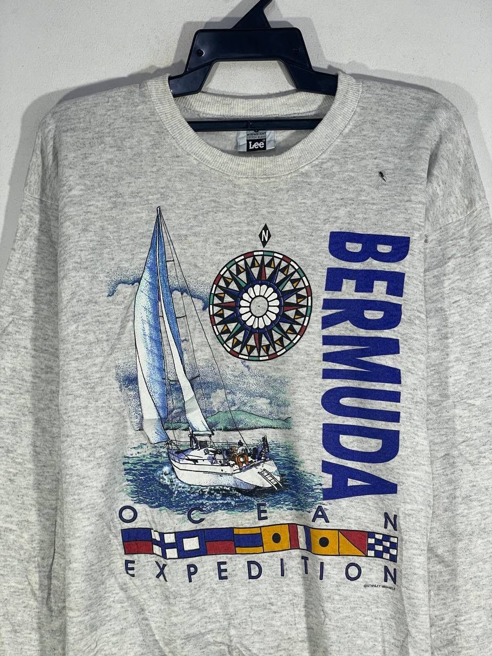 Other Vintage 90s bermuda ocean expedition sweatshirt size L Size US L / EU 52-54 / 3 - 4 Thumbnail