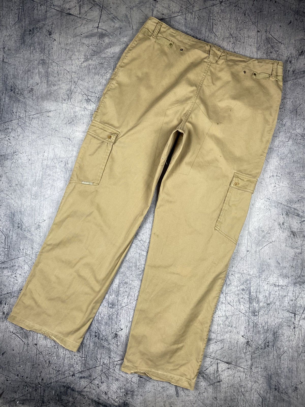 Nike × Vintage Vintage Nike Cargo Drill Pants Y2K Baggy Gorpcore Size US 36 / EU 52 - 10 Thumbnail