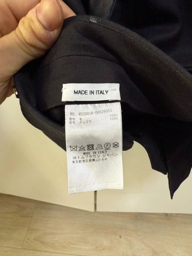 Thom Browne Thom Browne size 2 Black trousers Size 42S - 5 Thumbnail
