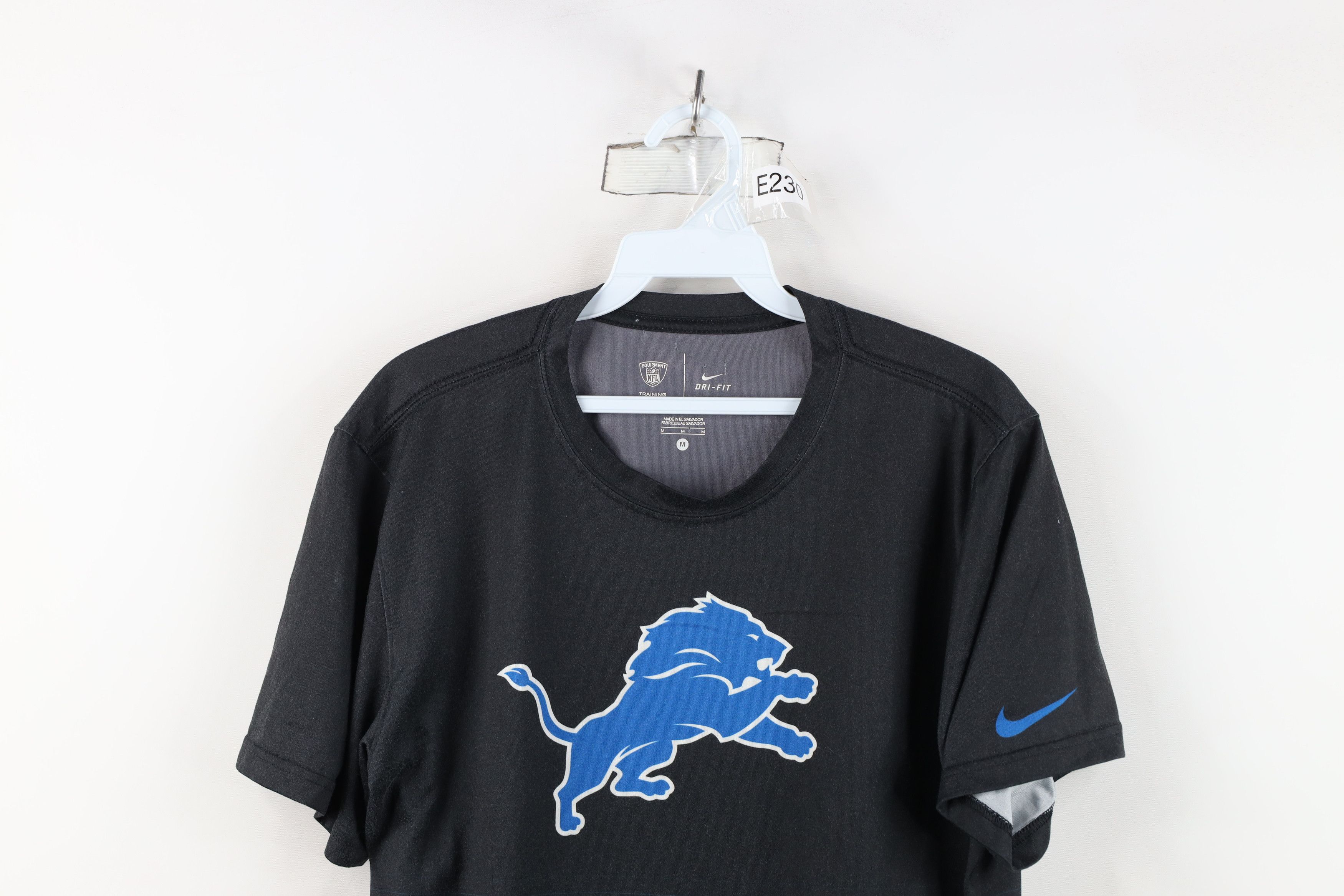 Nike Nike NFL Training Lions Football Short Sleeve T-Shirt Size US M / EU 48-50 / 2 - 2 Thumbnail
