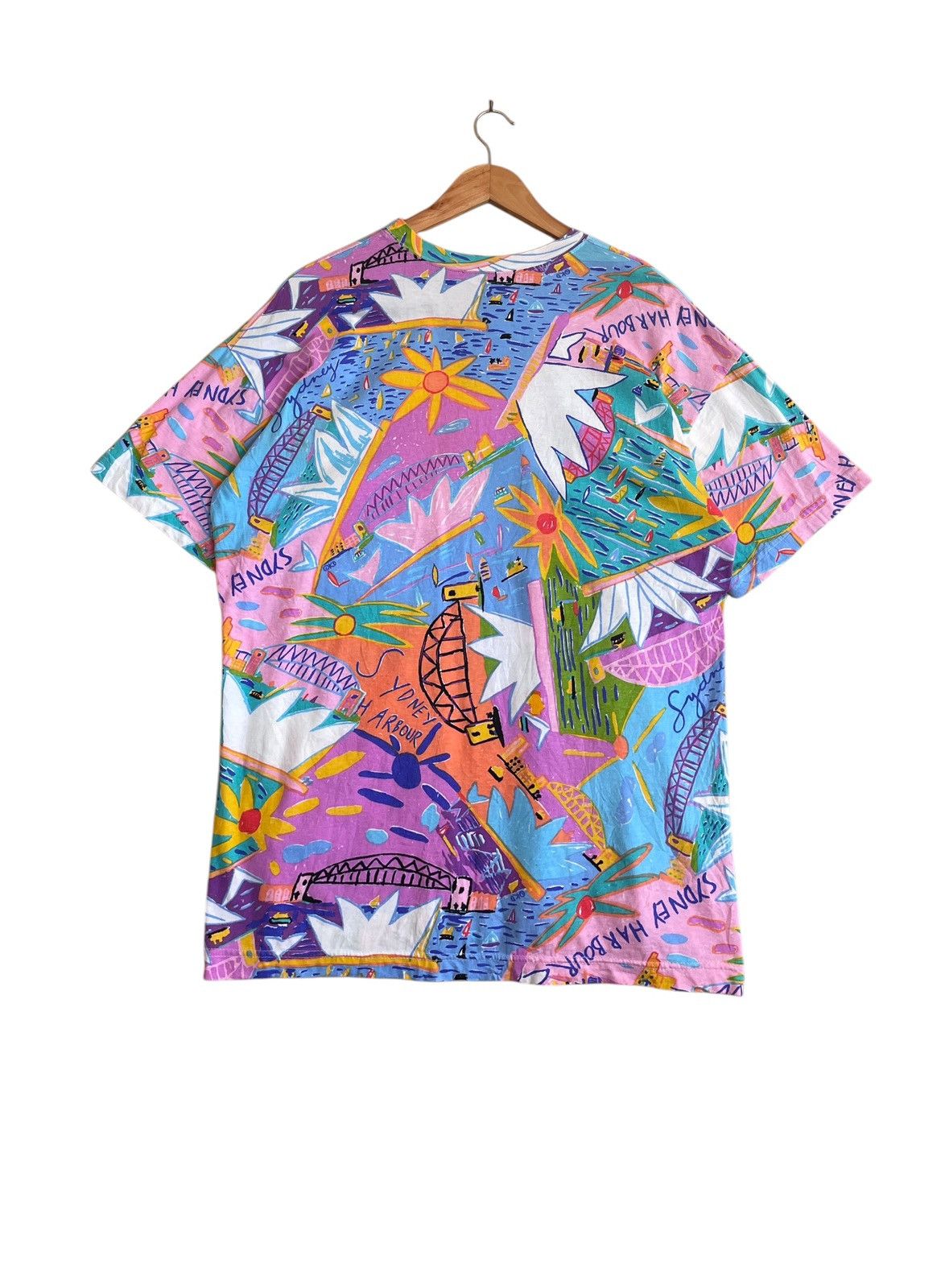 Vintage Vintage Art Brand Ken Dome Full Print T-shirt 1990s Size US M / EU 48-50 / 2 - 2 Thumbnail