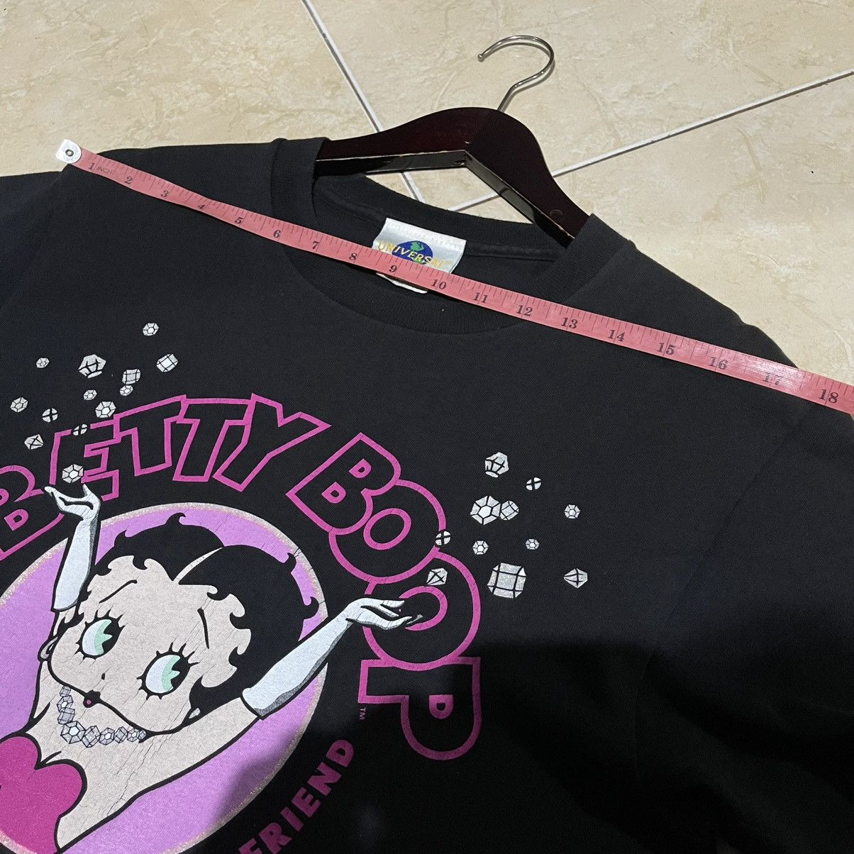 Vintage Vintage betty boop diamond are a girl’s best friends tee Size US S / EU 44-46 / 1 - 9 Thumbnail
