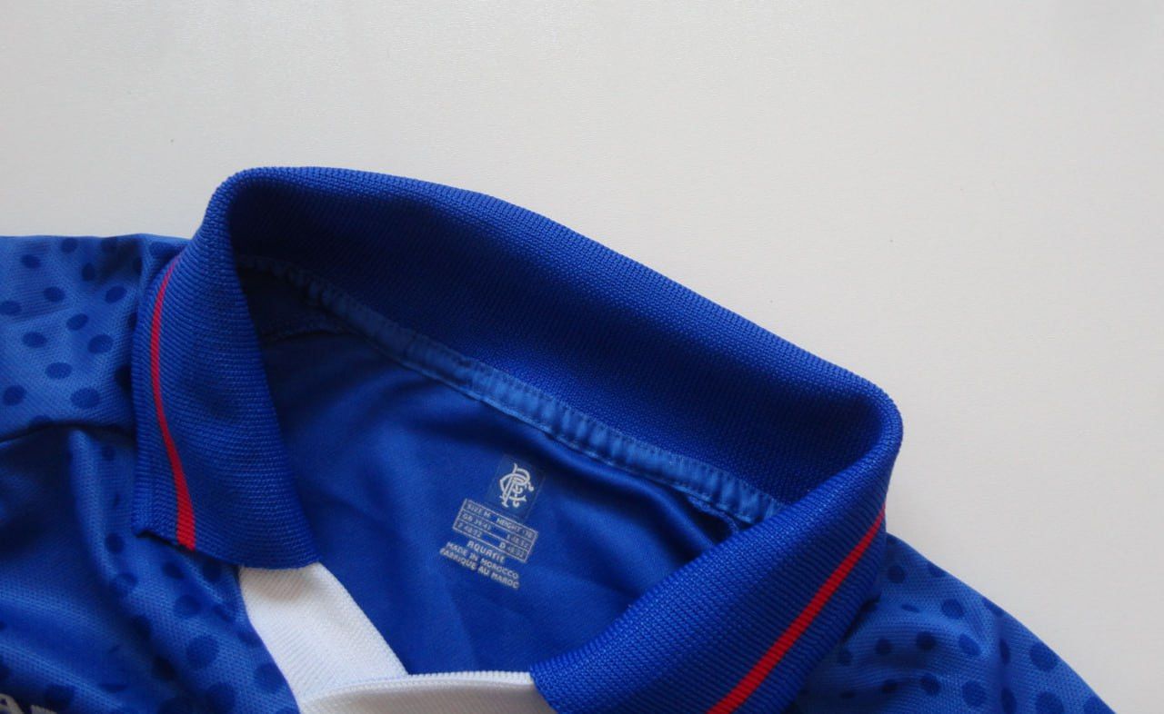 Diadora Glasgow Rangers 2002-2003 Home Soccer Shirt Jersey Diadora Size US M / EU 48-50 / 2 - 3 Thumbnail