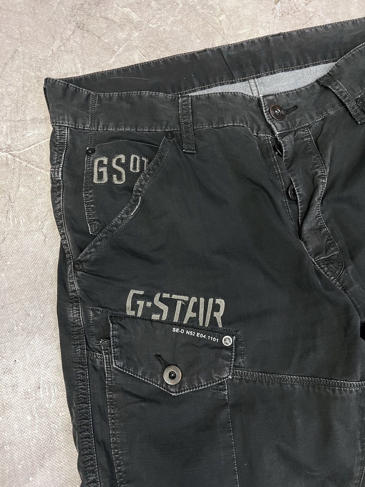 G-Star G-star raw washed cargo pants hype junya watanabe style Size US 32 / EU 48 - 4 Thumbnail
