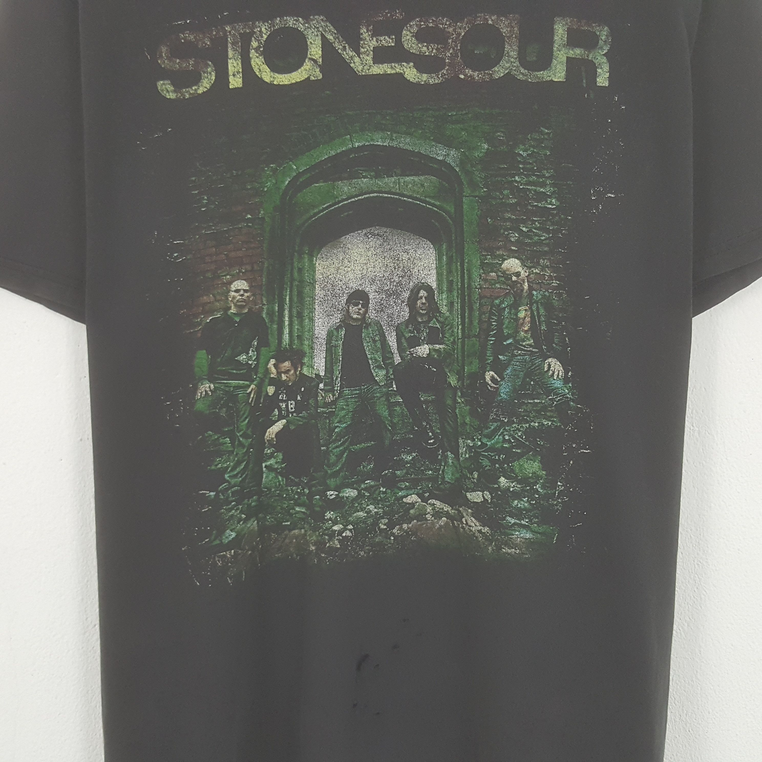 Band Tees × Vintage Vintage Stonesour American Rock Band Tshirt Size US M / EU 48-50 / 2 - 2 Thumbnail