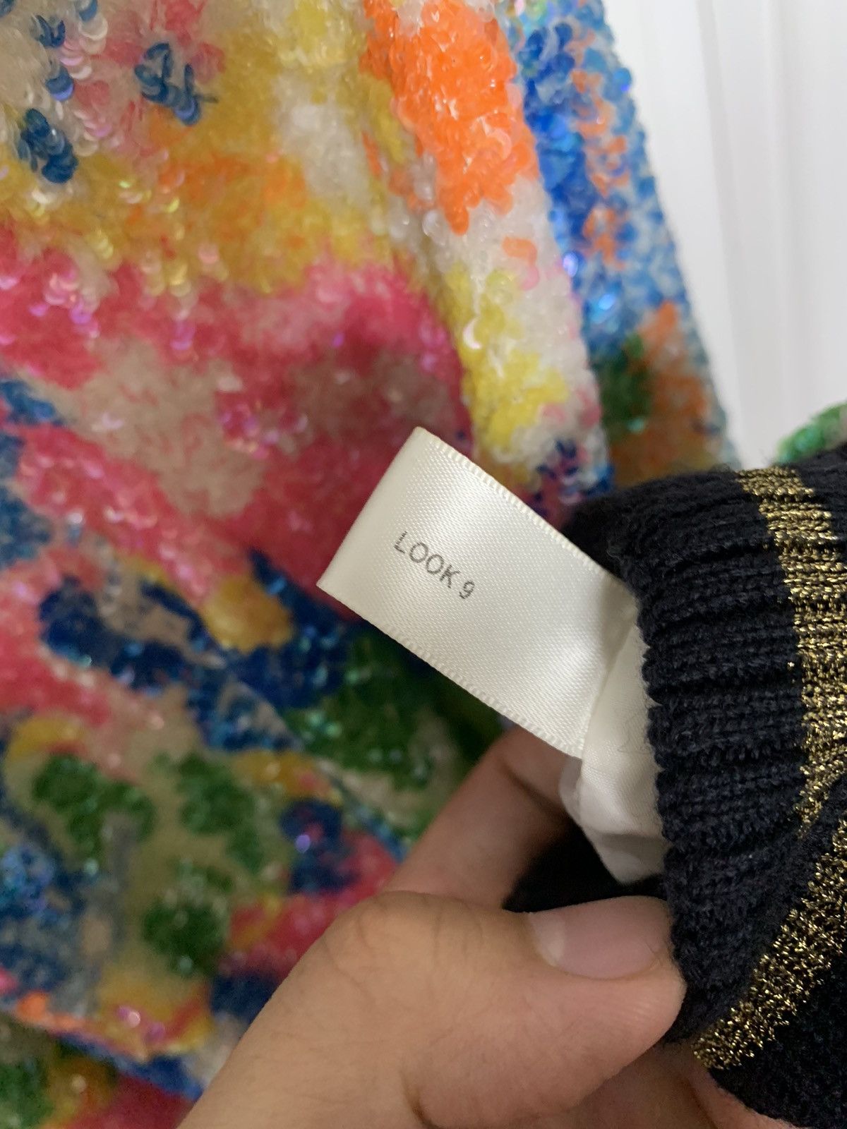 Saint Laurent Paris Saint Laurent 2016SS multi- color sequins bomber jacket Size US S / EU 44-46 / 1 - 7 Thumbnail