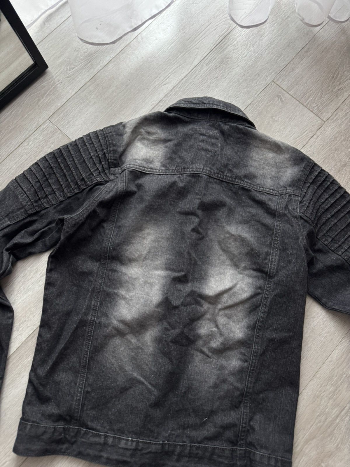 Southpole Southpole Denim Jacket Mens S Dark Wash Jean Jacket Outerwe Size US S / EU 44-46 / 1 - 7 Thumbnail