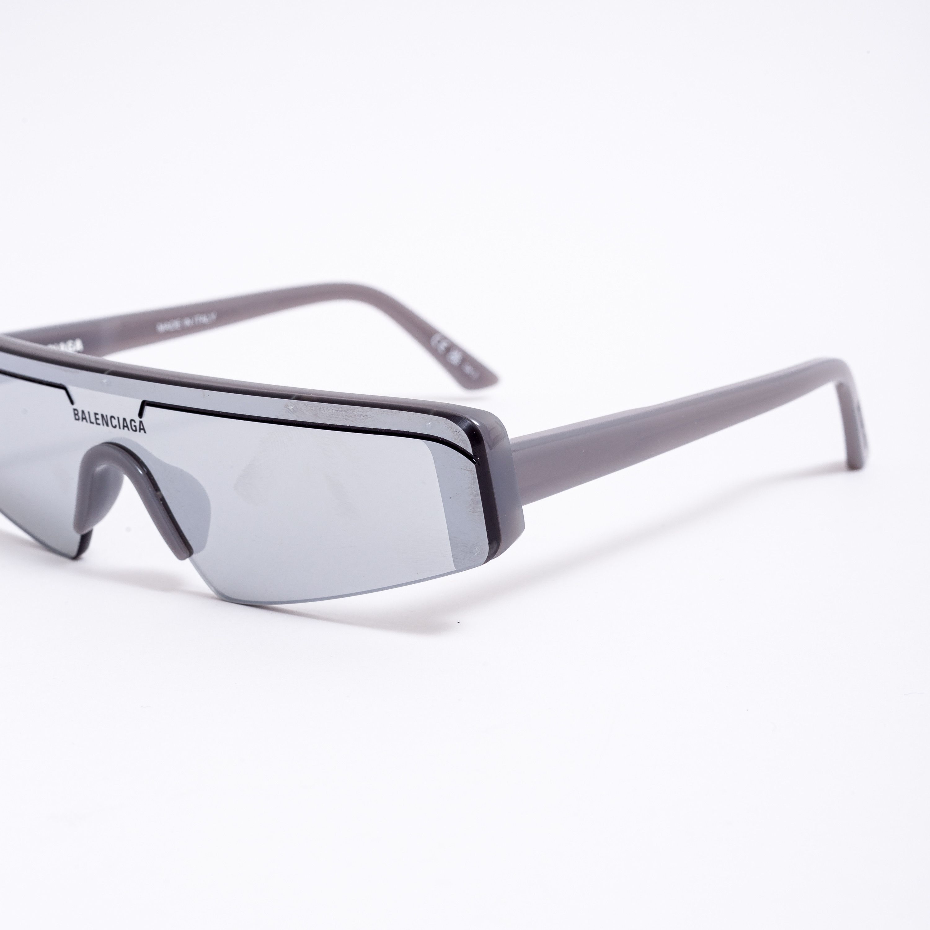 Balenciaga BALENCIAGA BB0003S 011 GRAY SILVER Size ONE SIZE - 2 Thumbnail