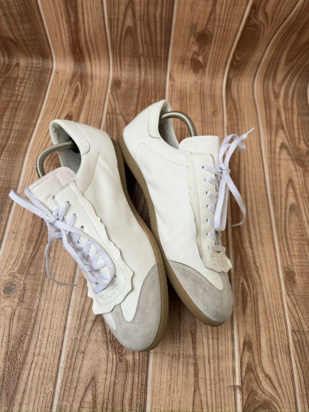 Maison Margiela Maison Margiela Feather Light Leather Lowtop Sneaker Size US 12 / EU 45 - 7 Thumbnail