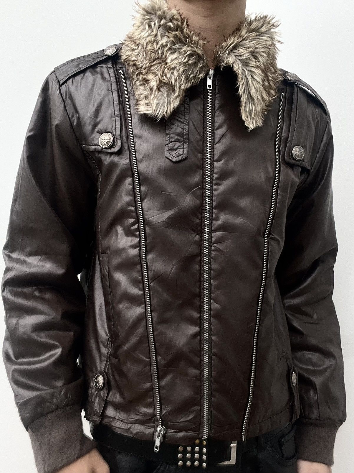 Japanese Brand Japanese Brand Avant-garde Biker Jacket Size US M / EU 48-50 / 2 - 1 Thumbnail