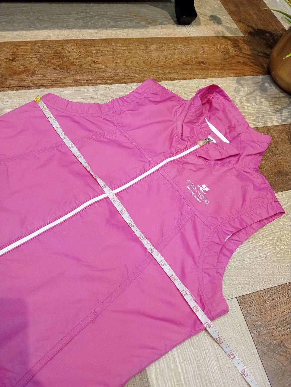 Courreges COURREGES SPORT FUTUR VEST JACKET - SIZE 40 PINK Size S / US 4 / IT 40 - 12 Thumbnail