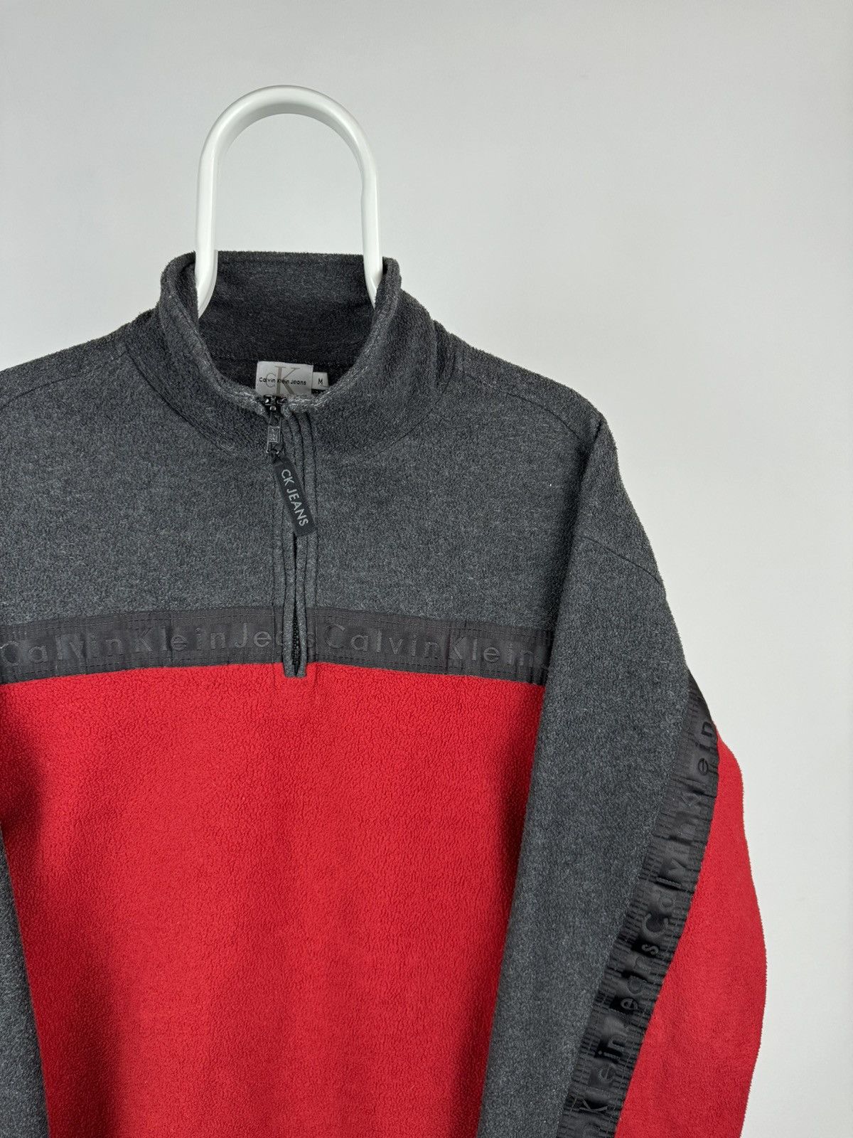 Calvin Klein Vintage Calvin Klein Fleece Size US M / EU 48-50 / 2 - 2 Thumbnail