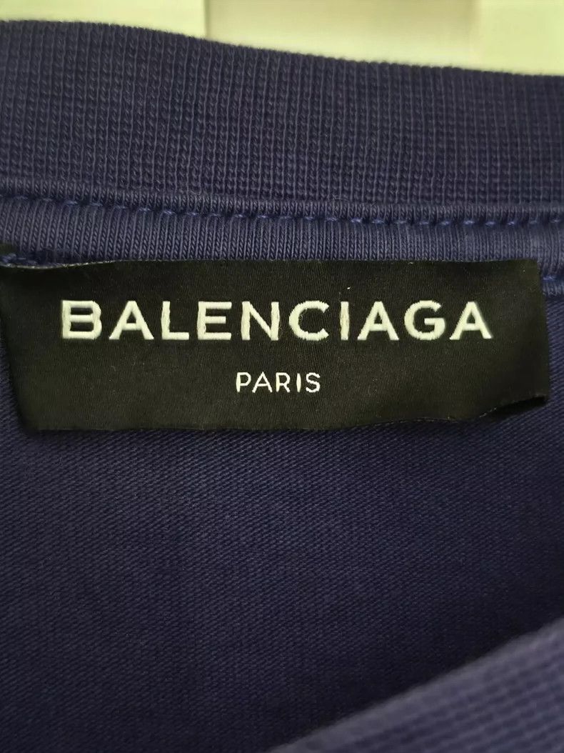 Balenciaga Balenciaga Blue cola short sleeves Size US XS / EU 42 / 0 - 4 Thumbnail