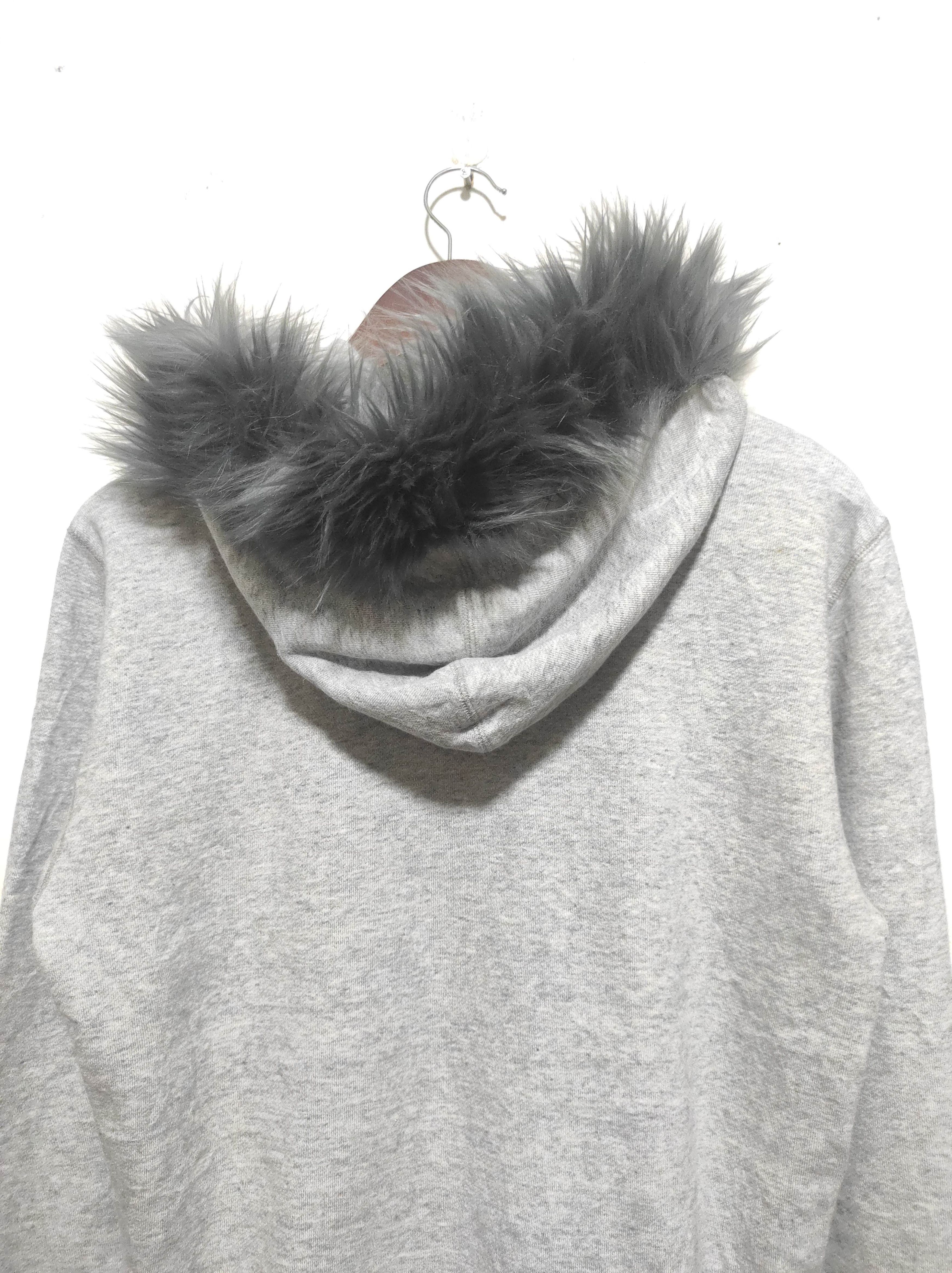 URBAN RESEARCH DOORS Urban Research Japan Made Double Zip Fur Hoodie LGB Style Size US M / EU 48-50 / 2 - 8 Thumbnail