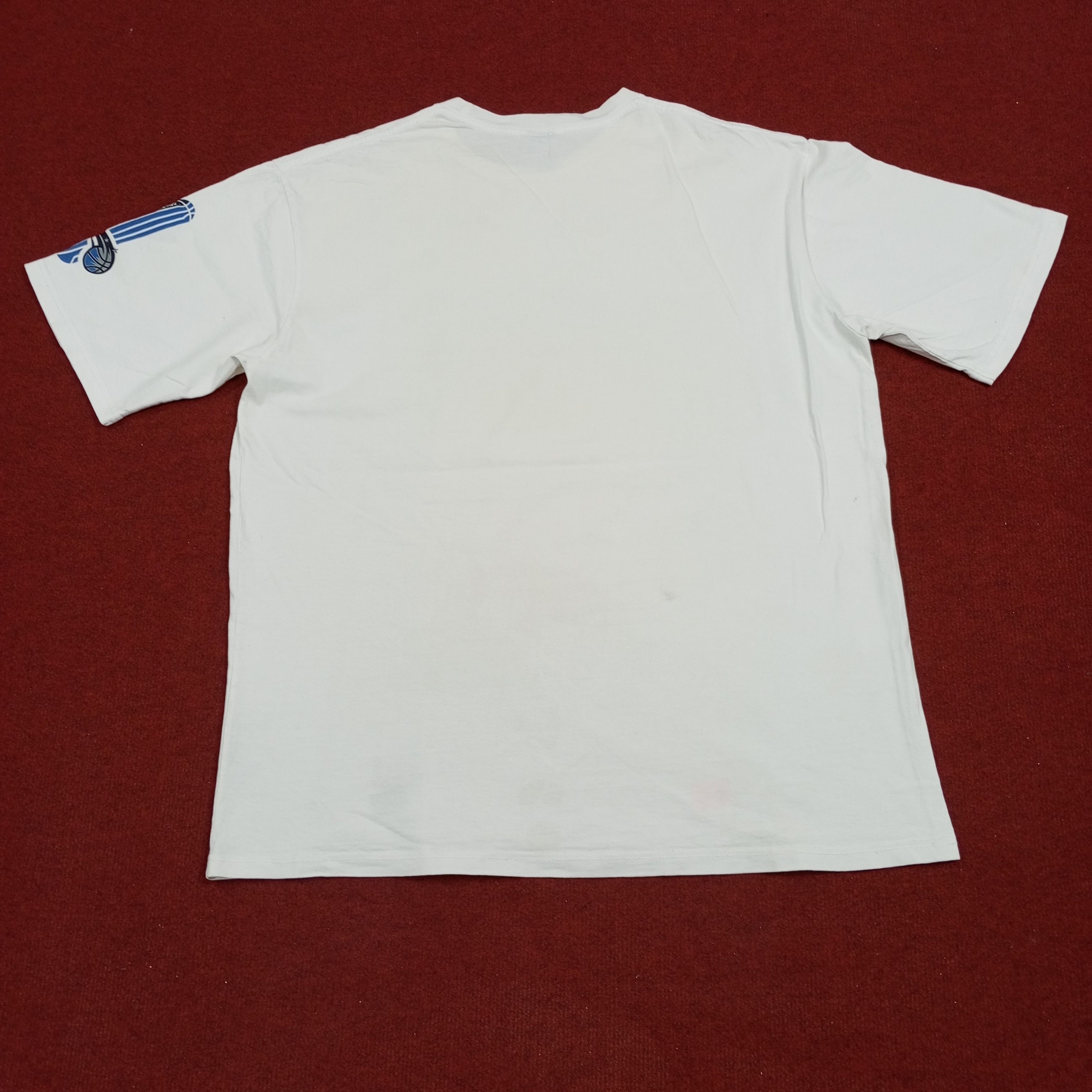 NBA × Nike × Vintage Nike Magic Orlando Basketball Team Center Design Tshirt Size US XXL / EU 58 / 5 - 3 Thumbnail