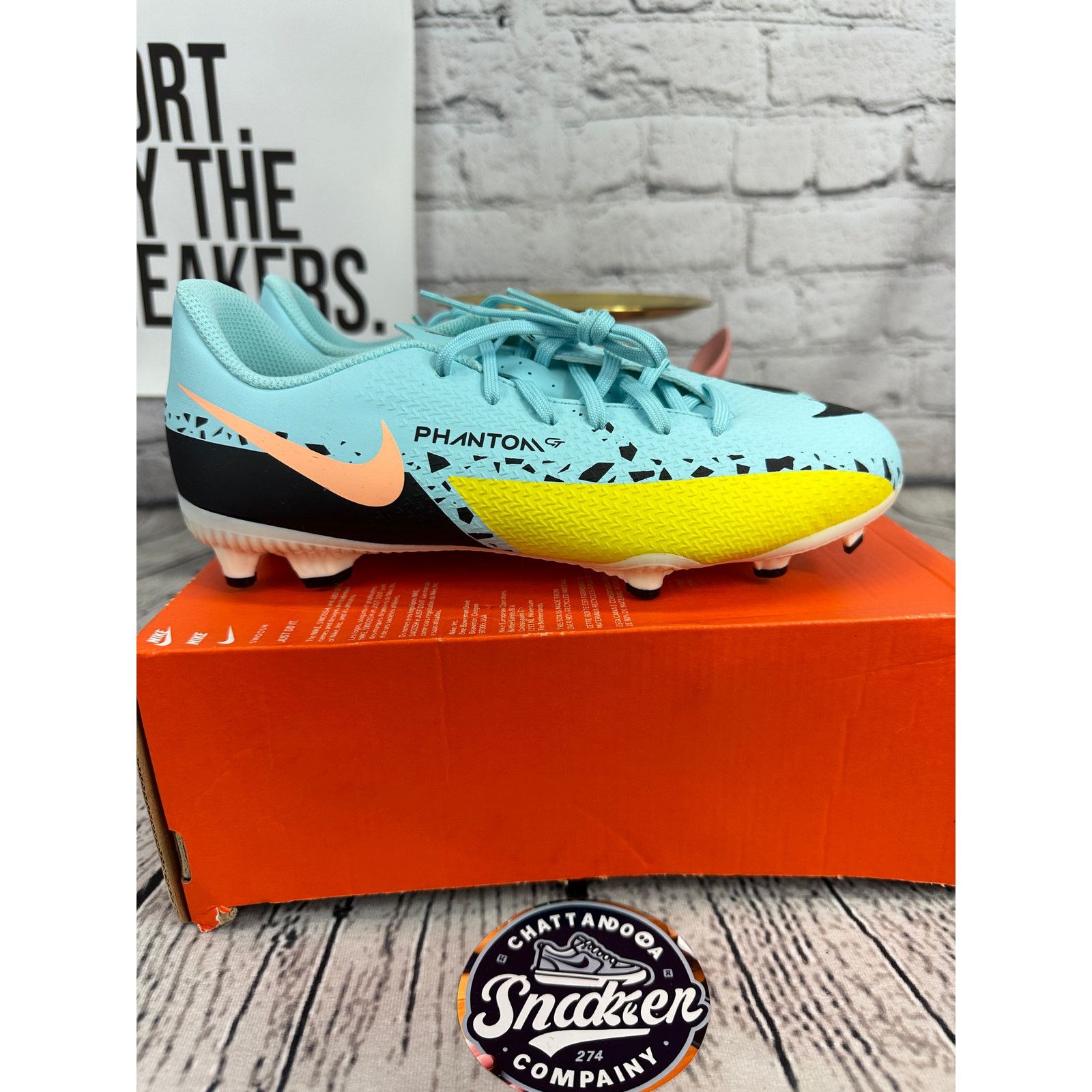 Nike Nike Phantom GT2 Academy FG Soccer Cleats Shoes Womens 7.5 Size US 7.5 / IT 37.5 - 5 Thumbnail